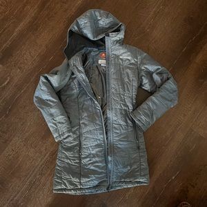 Columbia , thermal heat coat. Great condition. Longer coat